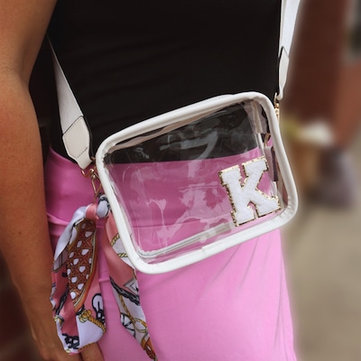 Victoria secret 2025 clear crossbody bag